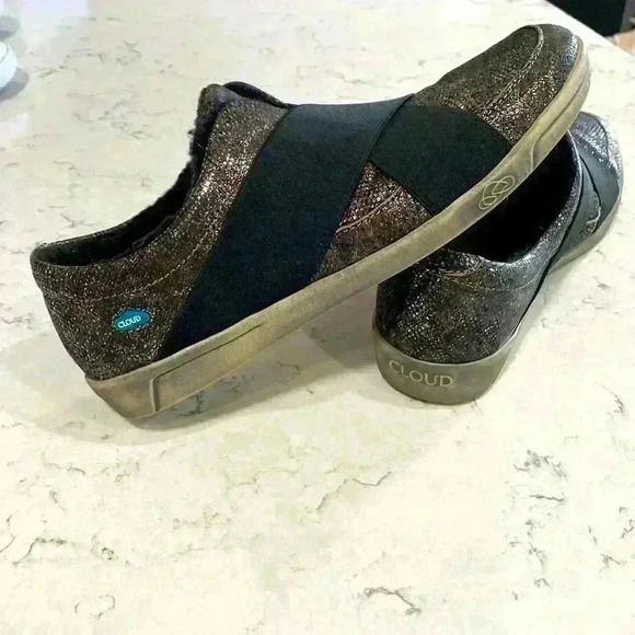 Women's Black Slip-On Shoes - Picture 2 of 10